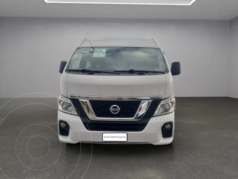 Nissan Urvan 15 Pas Amplia Aa Pack Seguridad usado (2020) color Blanco precio $499,900