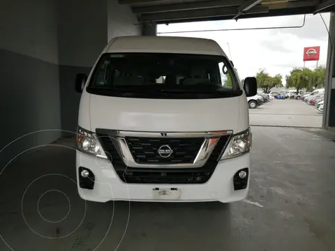 Nissan Urvan 15 Pas Amplia Aa Pack Seguridad usado (2020) color Blanco financiado en mensualidades(enganche $195,835 mensualidades desde $9,346)