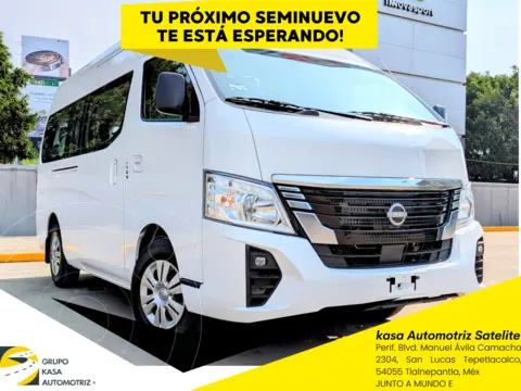 Nissan Urvan 14 Pasajeros usado (2024) color Blanco precio $780,000