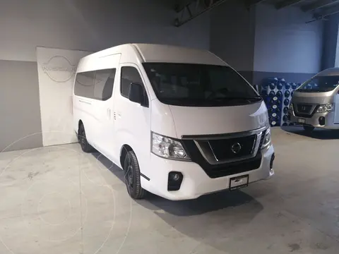 Nissan Urvan 15 Pas Amplia Aa Pack Seguridad usado (2020) color Blanco financiado en mensualidades(enganche $210,615 mensualidades desde $10,051)