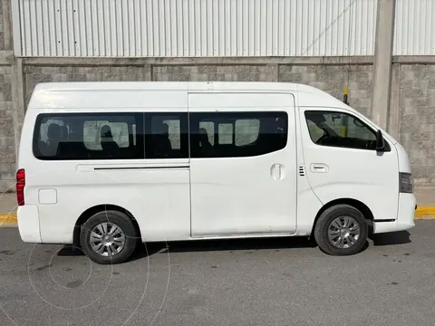 Nissan Urvan 12 Pas Aa usado (2018) color Blanco precio $350,000