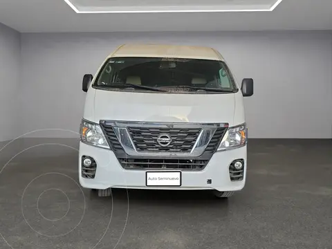 Nissan Urvan Panel Amplia Aa usado (2022) color Blanco financiado en mensualidades(enganche $206,920 mensualidades desde $9,875)