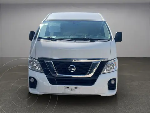 Nissan Urvan 15 Pas Amplia Aa Pack Seguridad usado (2020) color Blanco financiado en mensualidades(enganche $188,445 mensualidades desde $8,993)