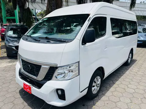 Nissan Urvan 15 Pas Amplia Pack Seguridad usado (2021) color Blanco financiado en mensualidades(enganche $152,381 mensualidades desde $13,535)