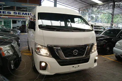 Nissan Urvan 15 Pas Amplia Aa Pack Seguridad usado (2020) color Blanco financiado en mensualidades(enganche $188,300 mensualidades desde $8,593)