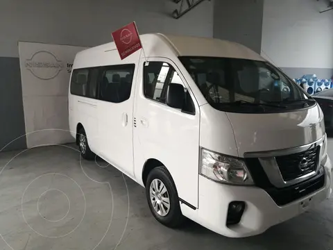 Nissan Urvan 15 Pas Amplia Aa Pack Seguridad usado (2020) color Blanco financiado en mensualidades(enganche $212,462 mensualidades desde $10,139)