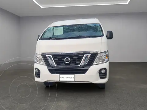 Nissan Urvan 15 Pas Amplia Aa Pack Seguridad usado (2020) color Blanco precio $499,900