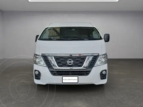Nissan Urvan 15 Pas Amplia Aa Pack Seguridad usado (2020) color Blanco precio $499,900