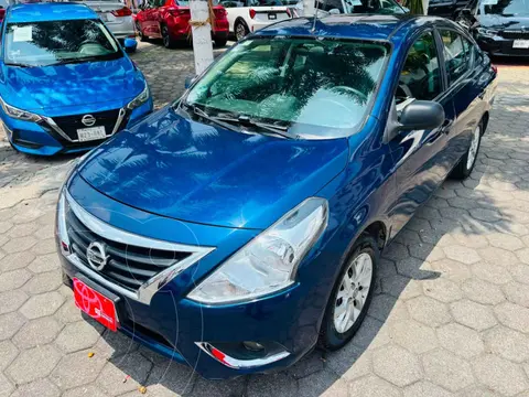 Nissan V-Drive 1.6L usado (2021) color Azul financiado en mensualidades(enganche $44,881 mensualidades desde $3,986)