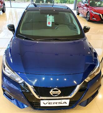 Nissan Versa Sense Aut nuevo color Azul precio $4.450.000