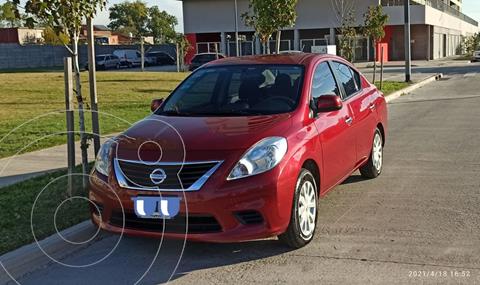 Nissan Versa Visia usado (2014) color Rojo Tinto precio $850.000