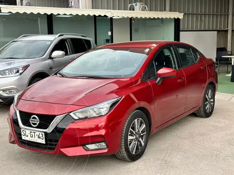 Nissan Versa 1.6L Advance Aut usado (2023) color Rojo financiado en cuotas(pie $2.650.000)