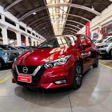 Nissan Versa 1.6L Advance Aut usado (2021) color Rojo precio $9.990.000