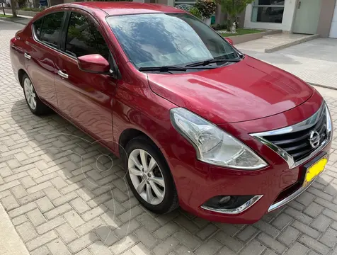 Nissan Versa Advance Aut usado (2017) color Rojo precio $46.990.000