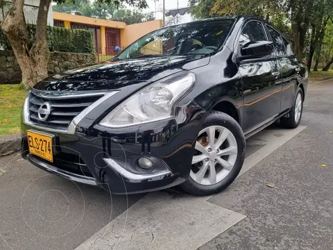 Nissan Versa Advance Aut usado (2019) color Negro precio $46.900.000