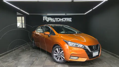 Nissan Versa Advance Aut usado (2021) color Naranja precio $285,000