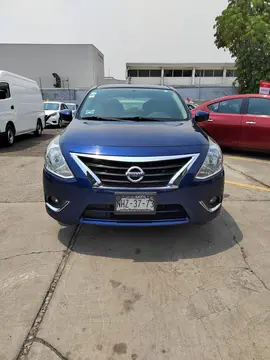 Nissan Versa Advance usado (2019) color Azul financiado en mensualidades(enganche $50,600)