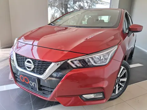 Nissan Versa Advance usado (2022) color Rojo financiado en mensualidades(enganche $80,388 mensualidades desde $6,147)
