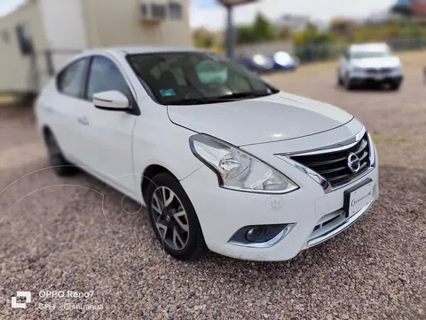 Nissan Versa Exclusive NAVI Aut usado (2018) color Blanco precio $238,000