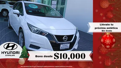 Nissan Versa Sense Aut usado (2021) color Blanco precio $231,900