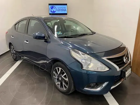Nissan Versa Exclusive Aut usado (2015) color Azul precio $185,000