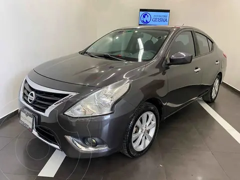 Nissan Versa Advance usado (2016) color Gris financiado en mensualidades(enganche $41,140 mensualidades desde $4,058)