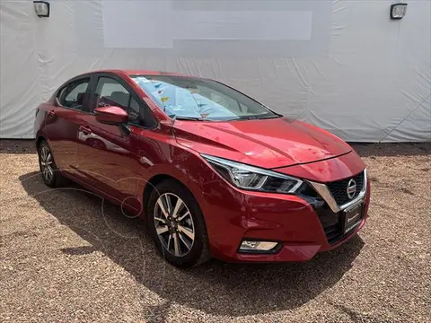 Nissan Versa Advance usado (2020) color Rojo financiado en mensualidades(enganche $76,250 mensualidades desde $5,576)
