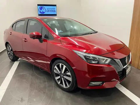 Nissan Versa Platinum Aut usado (2020) color Rojo precio $310,000
