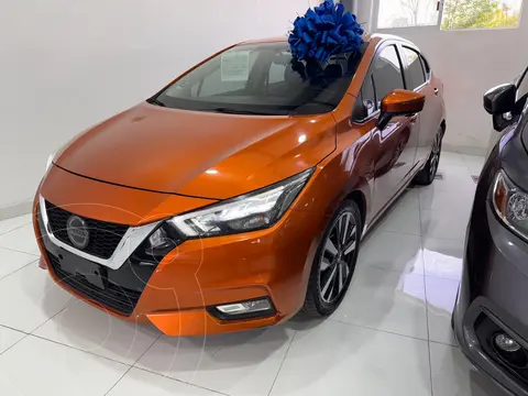 Nissan Versa Platinum Aut usado (2020) color Naranja precio $235,000