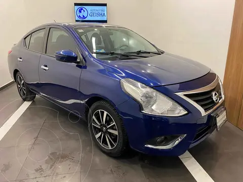 Nissan Versa Exclusive Aut usado (2019) color Azul precio $260,000