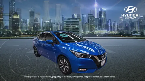Nissan Versa Advance usado (2022) color Azul precio $266,900