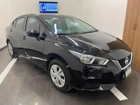foto Nissan Versa Sense Aut usado (2020) color Negro precio $269,000