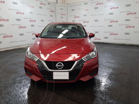 Nissan Versa Sense Aut usado (2020) color Rojo precio $295,000