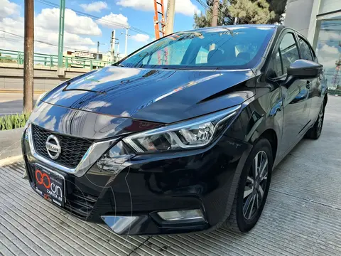 Nissan Versa Advance usado (2021) color Negro financiado en mensualidades(enganche $73,302 mensualidades desde $5,605)