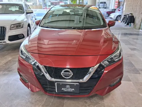 Nissan Versa Advance usado (2021) color Rojo financiado en mensualidades(enganche $104,082 mensualidades desde $4,379)
