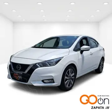Nissan Versa Advance Aut usado (2021) color NIS B BLANCO PERLADO precio $265,000