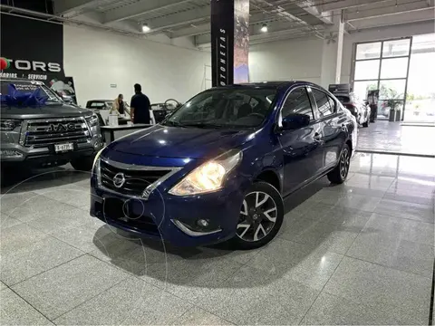 Nissan Versa Advance usado (2019) color Azul financiado en mensualidades(enganche $65,400 mensualidades desde $5,003)