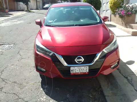 Nissan Versa Exclusive Aut usado (2020) color Rojo precio $210,000