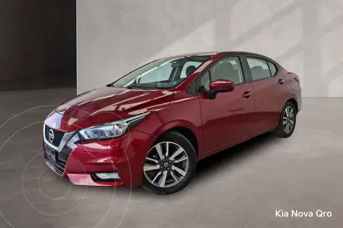 Nissan Versa Advance Aut usado (2020) color Rojo financiado en mensualidades(enganche $67,580 mensualidades desde $5,801)
