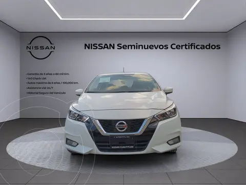 Nissan Versa Advance usado (2022) color Blanco financiado en mensualidades(enganche $107,118 mensualidades desde $5,112)