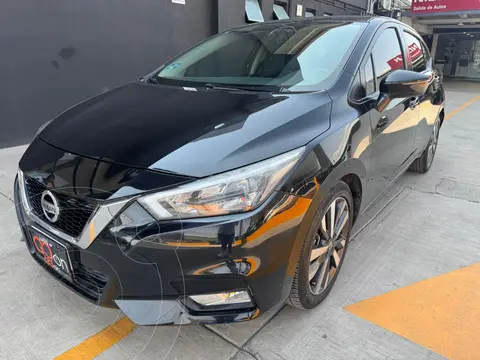 Nissan Versa Exclusive Aut usado (2020) color Negro financiado en mensualidades(enganche $73,575 mensualidades desde $5,626)
