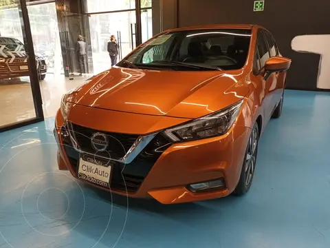 Nissan Versa Platinum Aut usado (2021) color Naranja precio $295,000