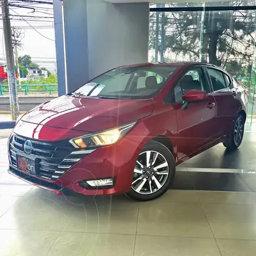 Nissan Versa Advance usado (2024) color Rojo financiado en mensualidades(enganche $94,012 mensualidades desde $7,189)
