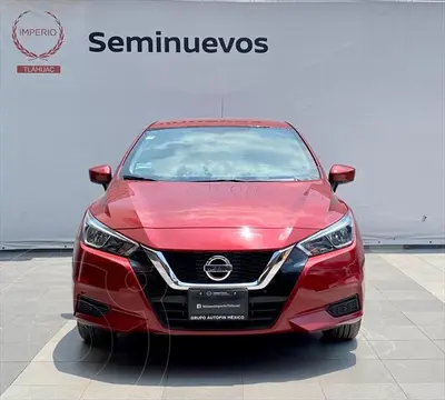 Nissan Versa Sense usado (2020) color Rojo Cobrizo precio $259,000