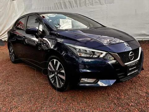 Nissan Versa Exclusive Aut usado (2020) color Azul Marino precio $249,000