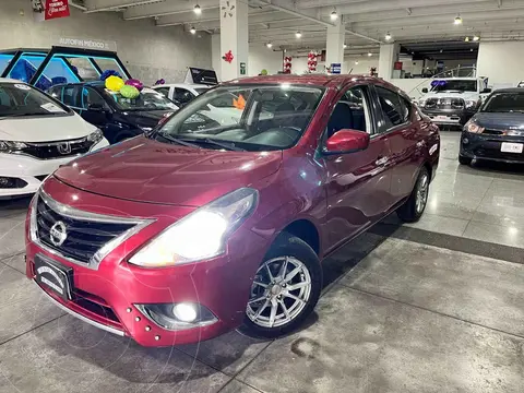 Nissan Versa Sense usado (2017) color Rojo financiado en mensualidades(enganche $52,320 mensualidades desde $4,003)