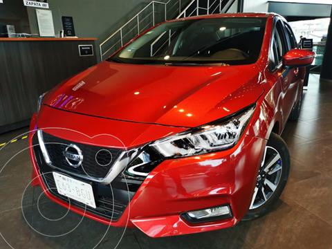 Nissan Versa Advance usado (2021) color Rojo precio $300,000