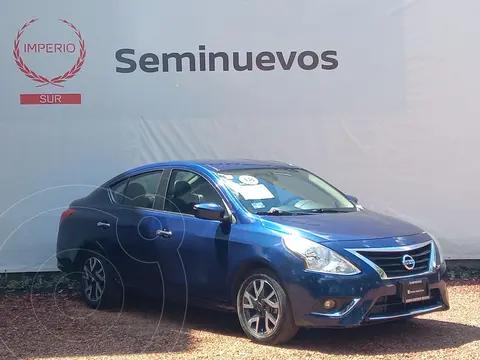 foto Nissan Versa Exclusive Aut usado (2018) color Azul precio $265,000