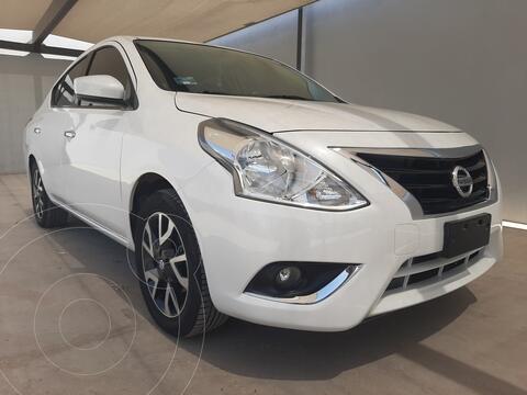 Nissan Versa Advance usado (2019) color Blanco financiado en mensualidades(enganche $49,980)