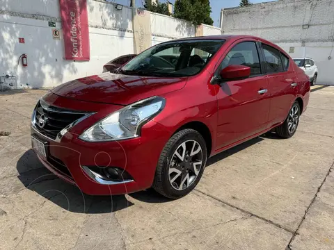 Nissan Versa Advance Aut usado (2019) color Rojo precio $219,000
